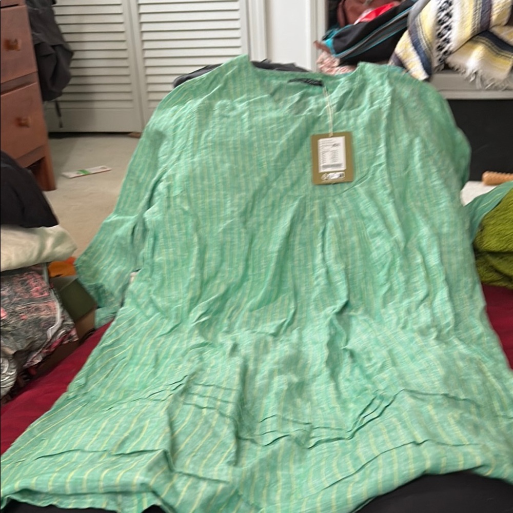 Trendy Boutique Green Long Sleeve Dress